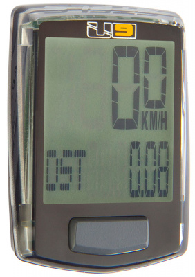 Велокомпьютер U9 9 функций, черный